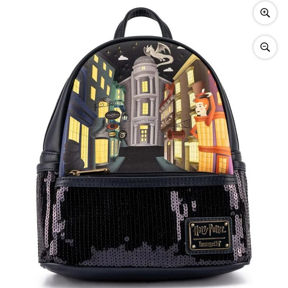 Loungefly Harry Potter Diagon Alley Backpack
